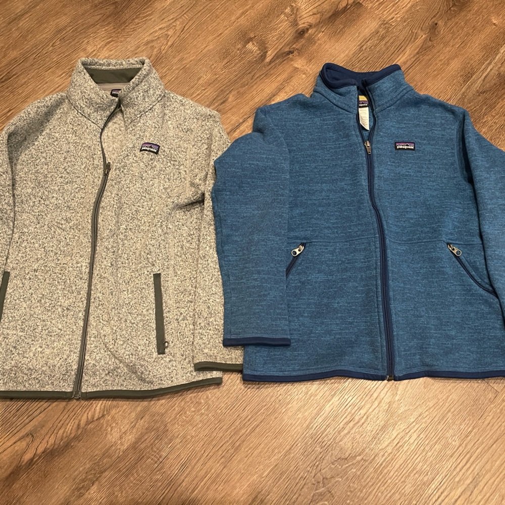 Boys Patagonia Better Sweater Jackets Size 10 Medium